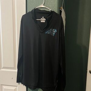 Fanatics Black and Blue Quarter-Zip Pullover